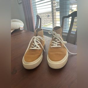 Canvas Everlane Mustard Hightops